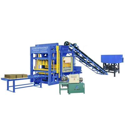 qualité  QTY4-25 Factory Semi Automatic Cement Block Brick Making Machine High Capacity Low Cost usine