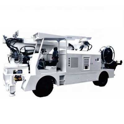 qualité  New wet concrete shotcrete machine four wheel steering price with telescopic robotic arm usine