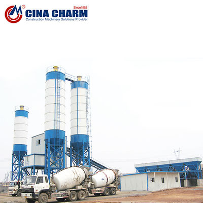 qualité  Building Material Shops Changli Good Quality 180M3/H Ready Mixed Concrete Plant HZS180 Belt Conveyor Concrete Batching Plant usine